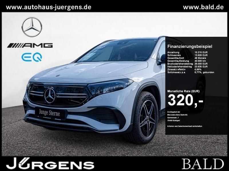 Weiss digitalweiss Gebraucht 2023 Mercedes EQA300 AMG SUV | 34.050 € (Superpreis) - Bild 1/4