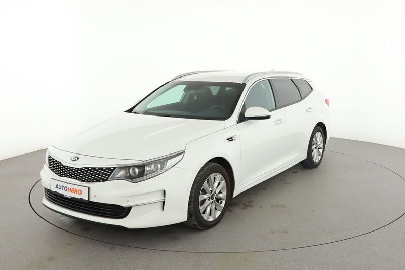 Weiß Gebraucht 2018 Kia Optima Vision Kombi | 15.860 € (Fairer Preis) - Bild 1/4