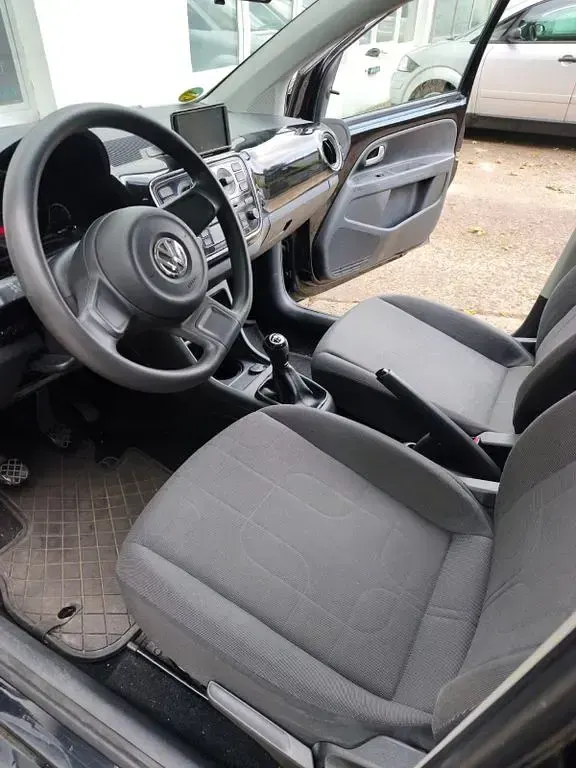 Gebraucht VW up! move up! 60 PS (44 kW) 2012 Schwarz Kleinwagen