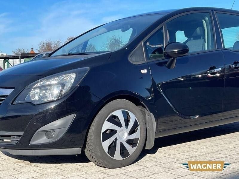 Gebraucht Opel Meriva Innovation 101 PS (74 kW) 2011 Schwarz Van / Kleinbus