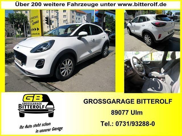Weiß Gebraucht 2022 Ford Puma Titanium Limousine | 14.990 € (Guter Preis) - Bild 1/4