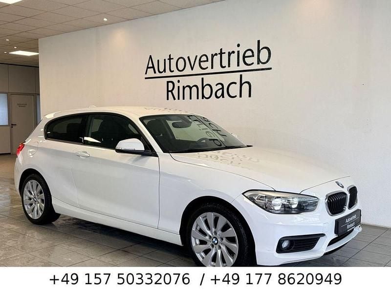 Gebraucht BMW 118 Sport Line 136 PS (100 kW) 2017 Weiß Kleinwagen