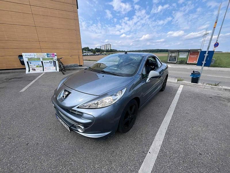 Grau Gebraucht 2008 Peugeot 207 CC Cabrio | 999 € (Superpreis) - Bild 1/4