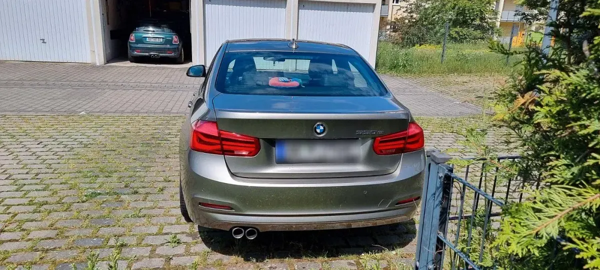 Usata BMW 330e iPerformance 252 CV (185 kW) 2016 Argento Berlina