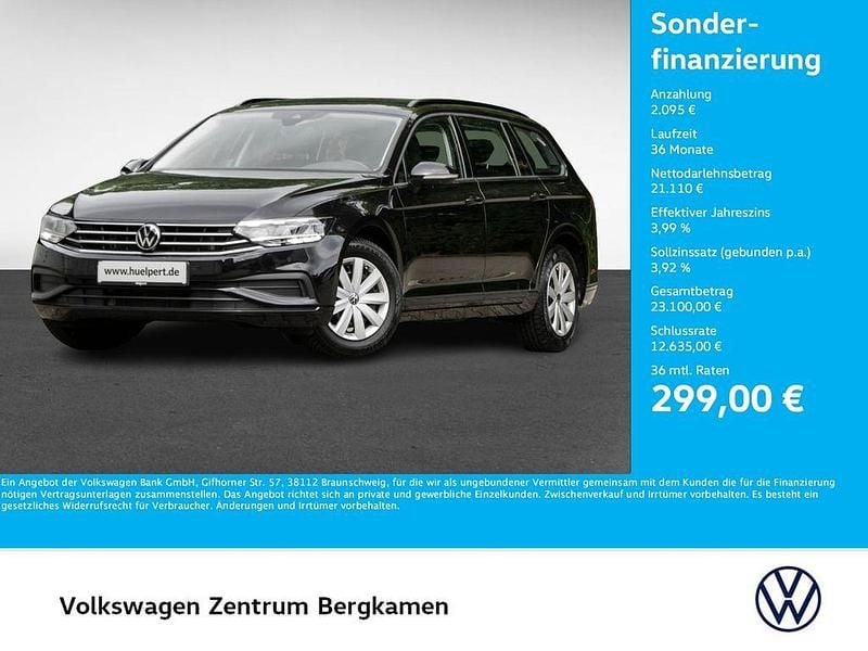 Schwarz Gebraucht 2022 VW Passat Conceptline Kombi | 23.205 € (Guter Preis) - Bild 1/4