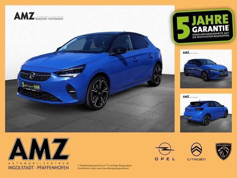 Perl blau Gebraucht 2022 Opel Corsa Elegance Kleinwagen | 14.990 € (Fairer Preis) - Bild 1/4
