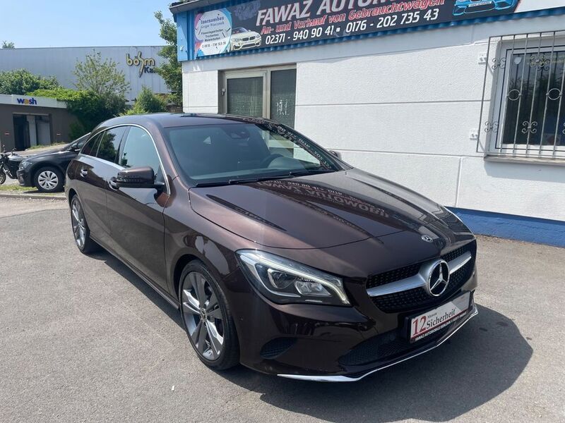 Braun Gebraucht 2017 Mercedes CLA220 Shooting Brake Kombi | 20.390 € (Superpreis) - Bild 1/4