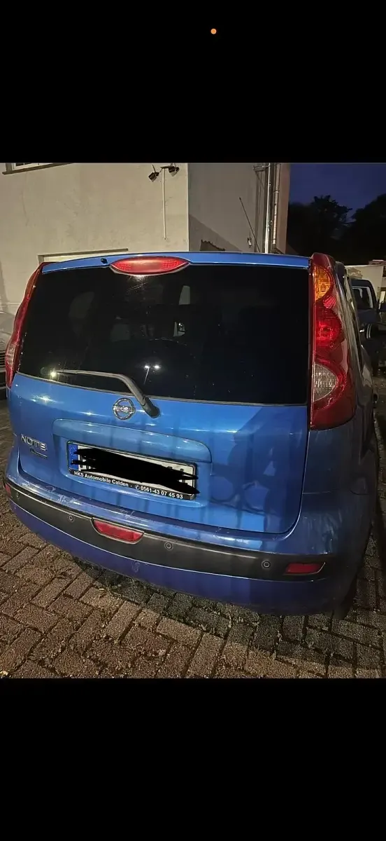Gebraucht Nissan Note 109 PS (80 kW) 2006 Blau Kleinwagen