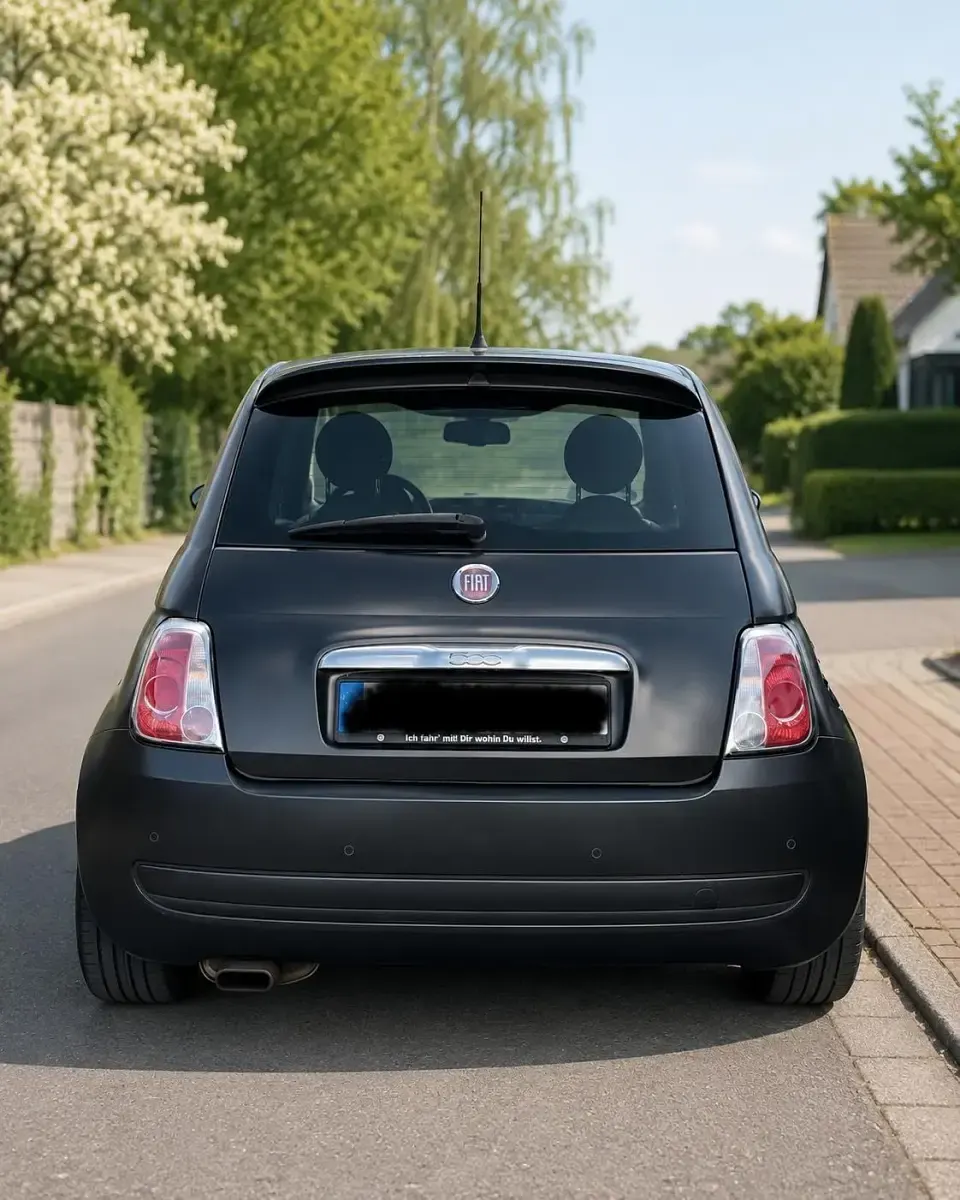 Gebraucht Fiat 500 95 PS (69 kW) 2011 Schwarz Kleinwagen