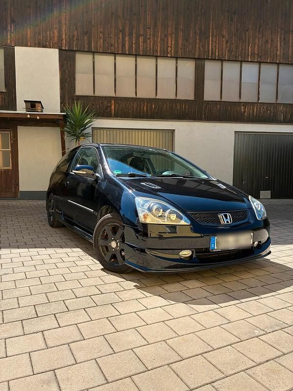 Schwarz Gebraucht 2005 Honda Civic Sport Coupé | 1.900 € (Fairer Preis) - Bild 1/4