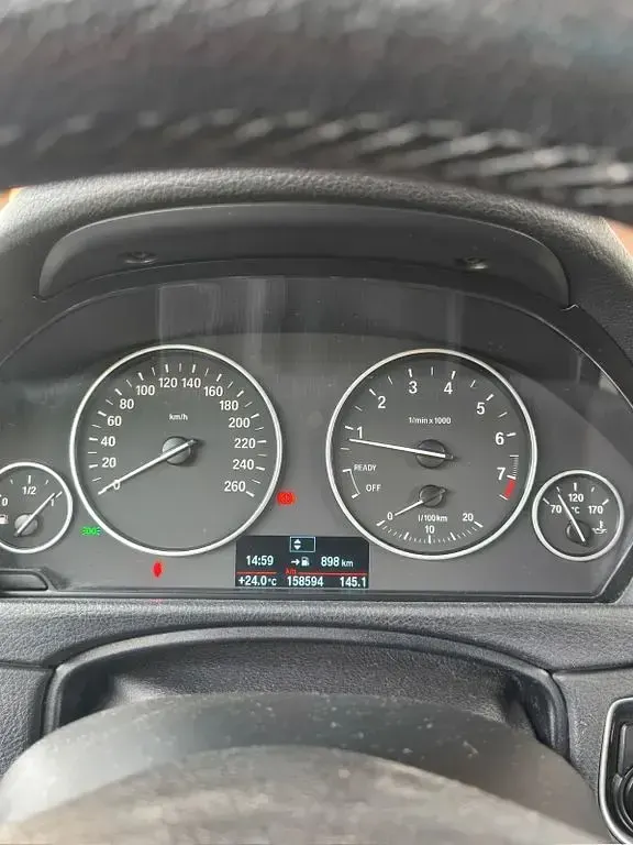 Gebraucht BMW 316 138 PS (101 kW) 2014 Grau Kombi