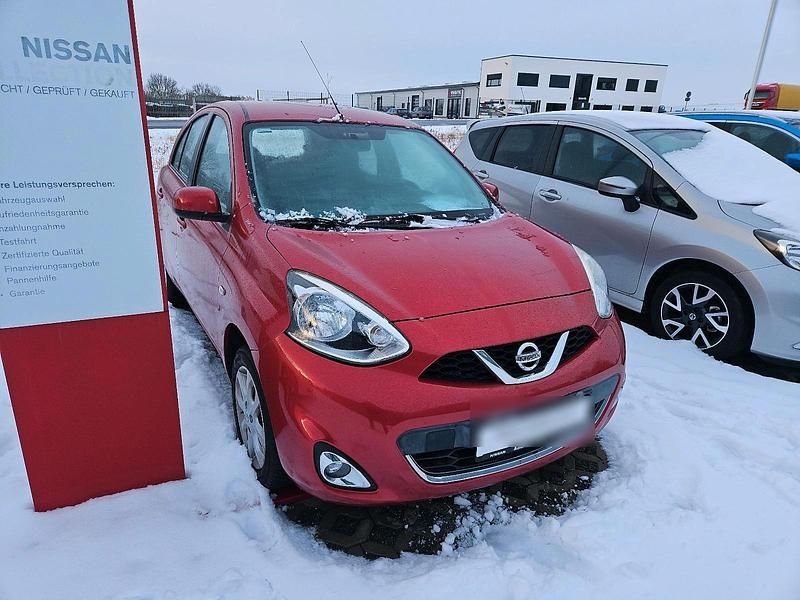 Gebraucht Nissan Micra 2016 Rot Kleinwagen
