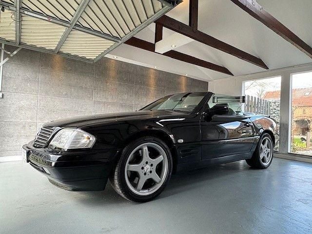 Gebraucht Mercedes SL320 AMG 224 PS (164 kW) 2000 Schwarz Cabrio
