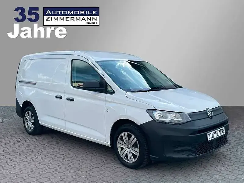 Gebraucht VW Caddy Maxi 122 PS (89 kW) 2022 Weiß Van / Kleinbus