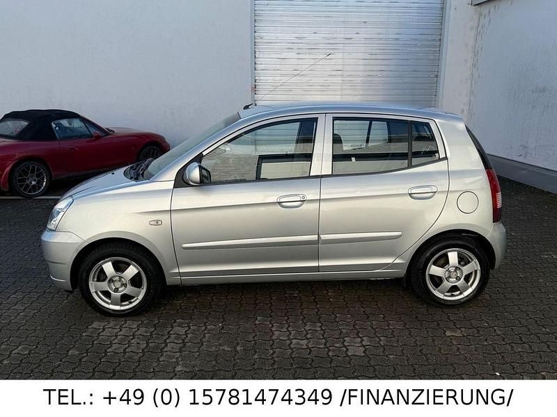Gebraucht Kia Picanto LX 65 PS (47 kW) 2004 Silber Kleinwagen