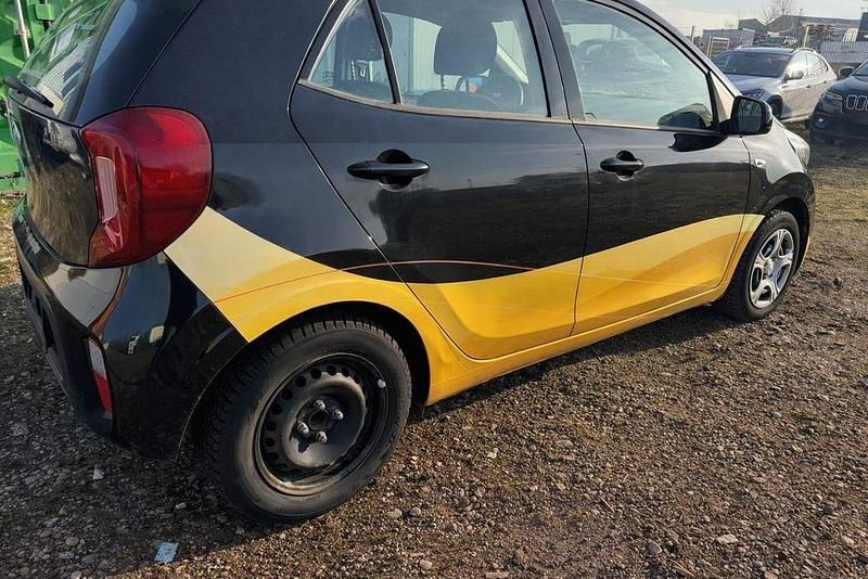 Gebraucht Kia Picanto Edition 7 67 PS (49 kW) 2017 Schwarz Kleinwagen