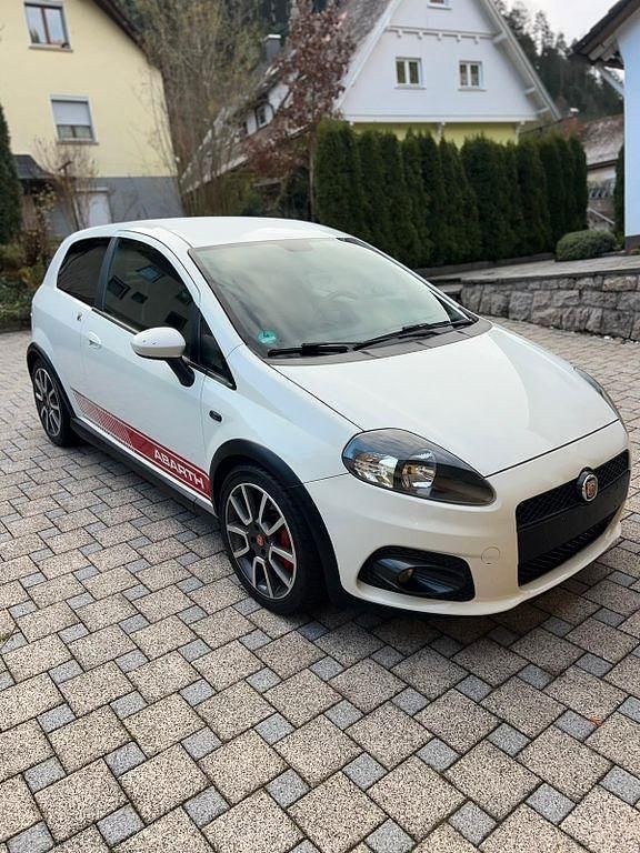 Weiß Gebraucht 2009 Abarth Grande Punto Kleinwagen | 4.500 € - Bild 1/4