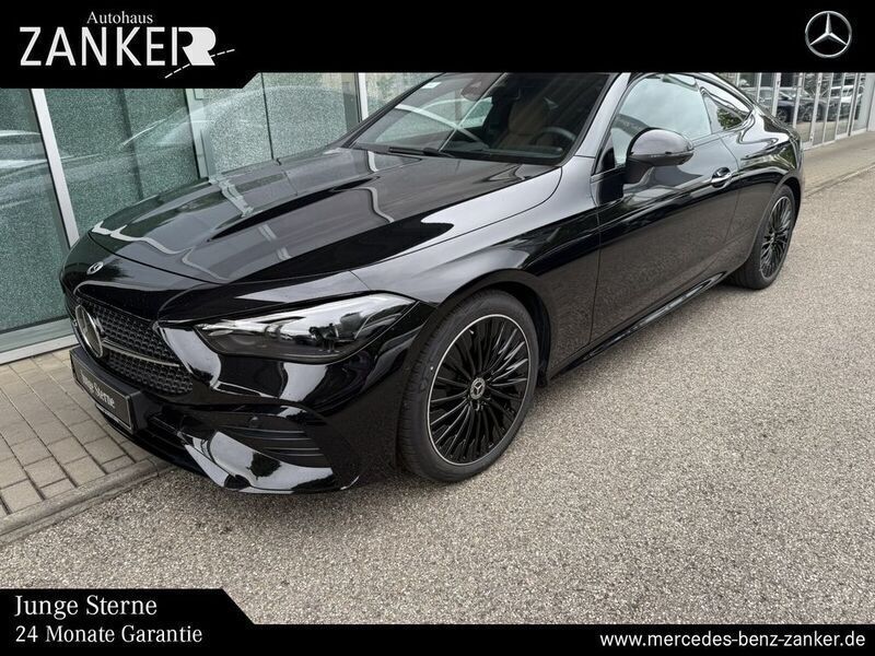 Lack obsidianschwarz Gebraucht 2024 Mercedes CLE450 AMG line Coupé | 71.900 € (Fairer Preis) - Bild 1/4