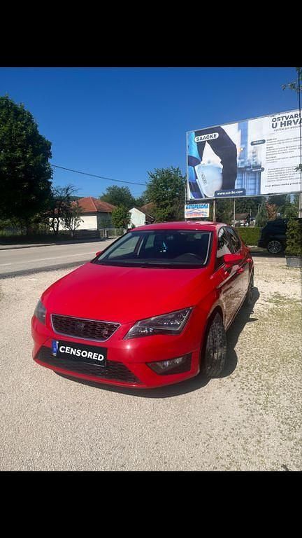 Gebraucht Seat Leon FR 125 PS (91 kW) 2015 Rot Limousine