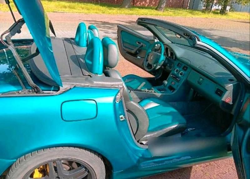 Gebraucht Mercedes SLK230 AMG 193 PS (141 kW) 1998 Grün Cabrio