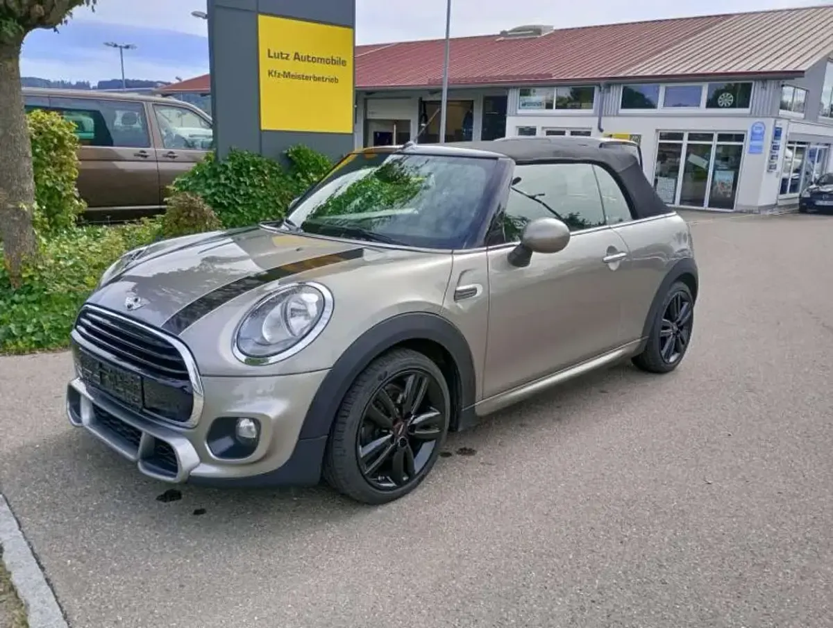 Brugt Mini Cooper Cabriolet 136 HK (100 kW) 2018 Sølv Cabriolet