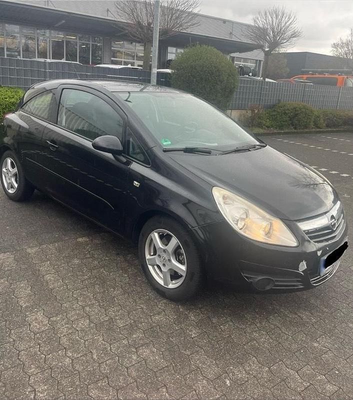 Gebraucht Opel Corsa 90 PS (66 kW) 2008 Schwarz Kleinwagen