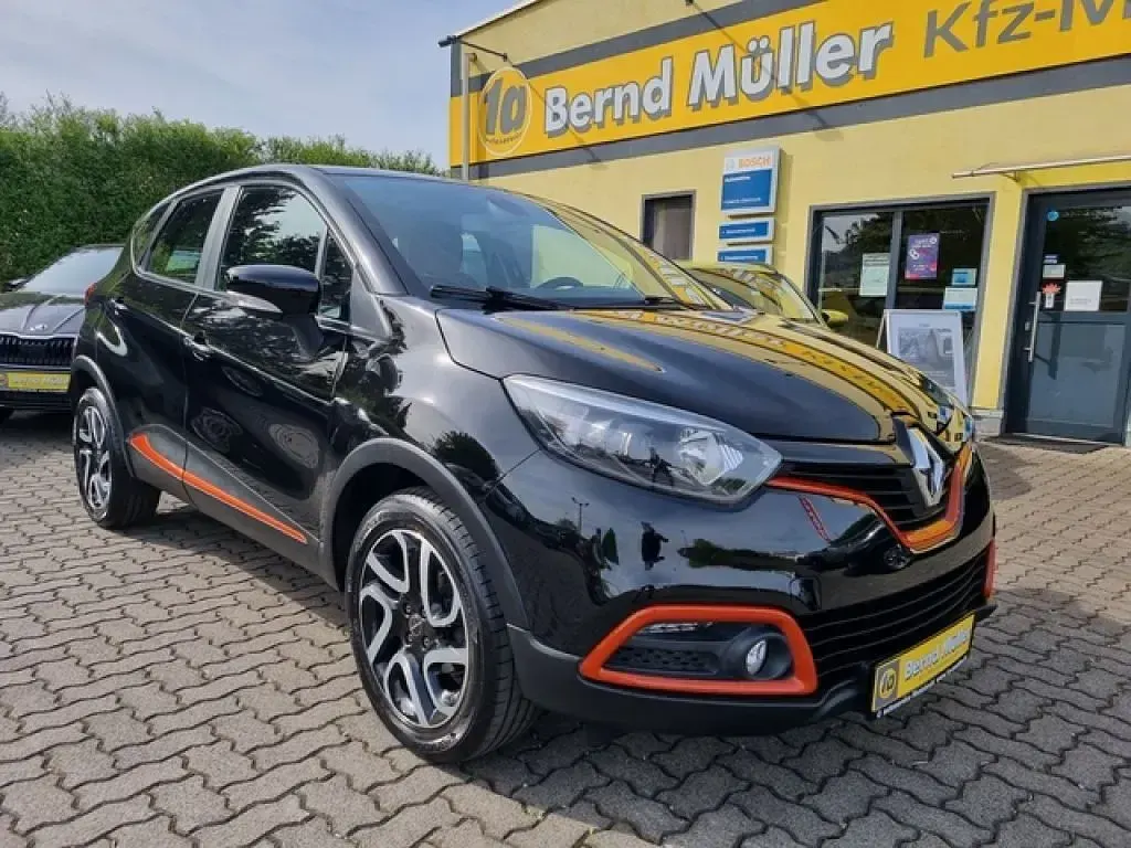 Usata Renault Captur 90 CV (66 kW) 2013 Arancione SUV