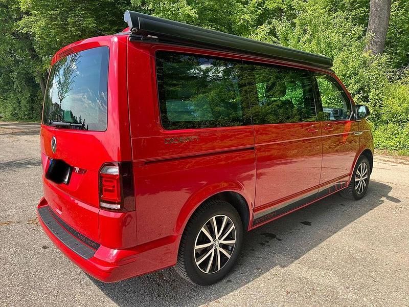 Gebraucht VW California California 200 PS (147 kW) 2019 Rot Van