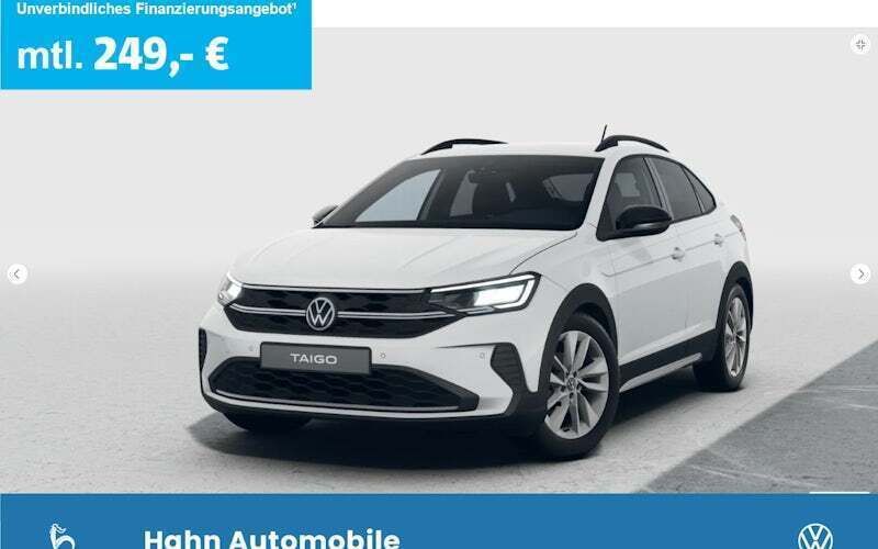 Weiß Neu 2025 VW Taigo Goal SUV | 31.160 € (Etwas zu teuer) - Bild 1/4