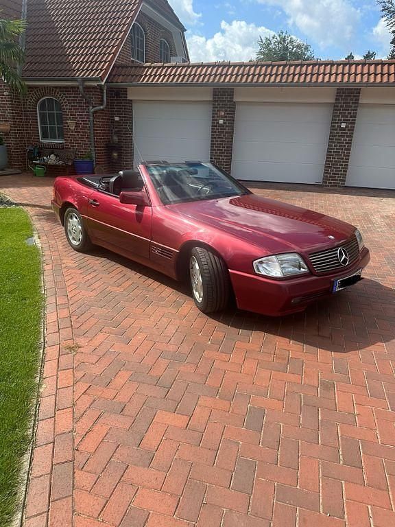 Gebraucht Mercedes SL300 231 PS (169 kW) 1991 Rot Cabrio