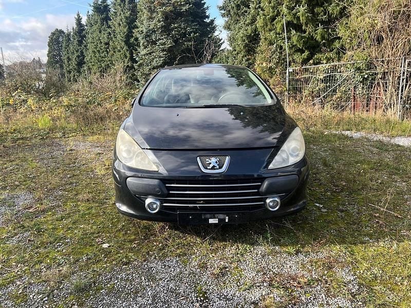 Schwarz Gebraucht 2006 Peugeot 307 CC Cabrio | 800 € (Superpreis) - Bild 1/4