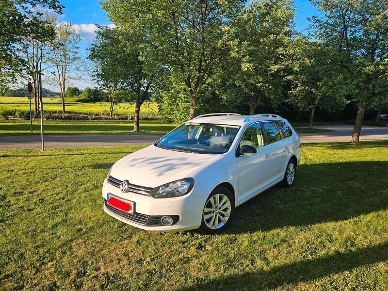 Weiß Gebraucht 2012 VW Golf VI Style Kombi | 6.999 € (Etwas zu teuer) - Bild 1/4