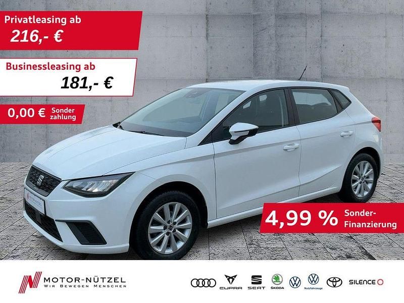 "candy" weiss Gebraucht 2022 Seat Ibiza Reference Kleinwagen | 13.930 € (Guter Preis) - Bild 1/4