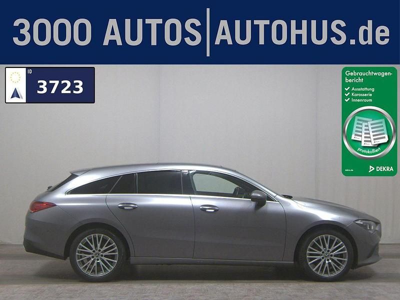 Mountaingrau met Gebraucht 2020 Mercedes CLA200 Shooting Brake Progressive Kombi | 14.990 € (Guter Preis) - Bild 1/4