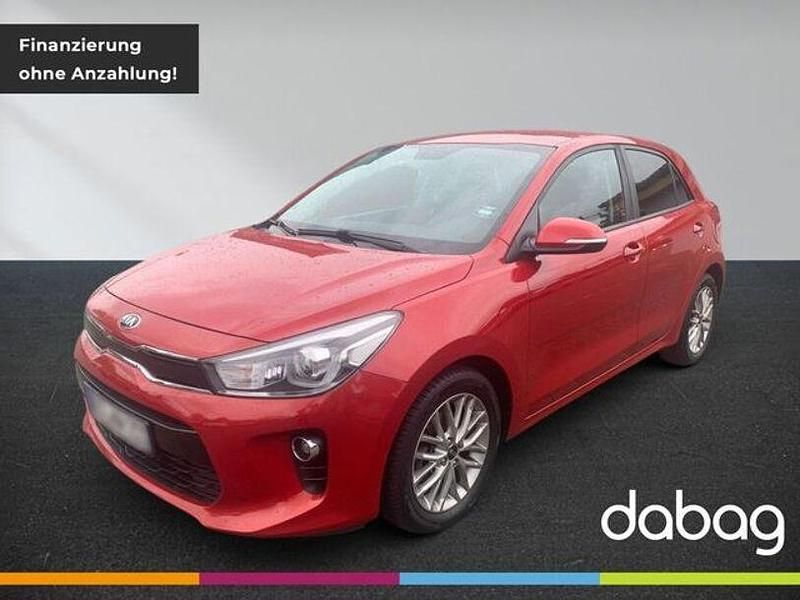 (beg) signal red m Gebraucht 2019 Kia Rio Spirit Kleinwagen | 10.990 € (Guter Preis) - Bild 1/4