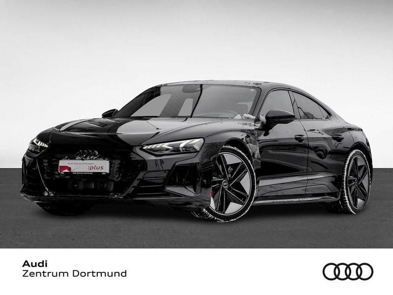 Mythosschwarz metallic Gebraucht 2022 Audi e-tron GT quattro Ambiente Limousine | 61.911 € (Fairer Preis) - Bild 1/4