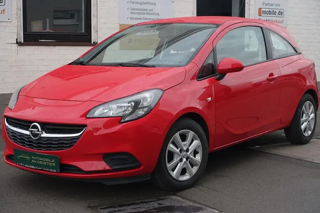 Gebraucht Opel Corsa Edition 90 PS (66 kW) 2016 Rot Kleinwagen