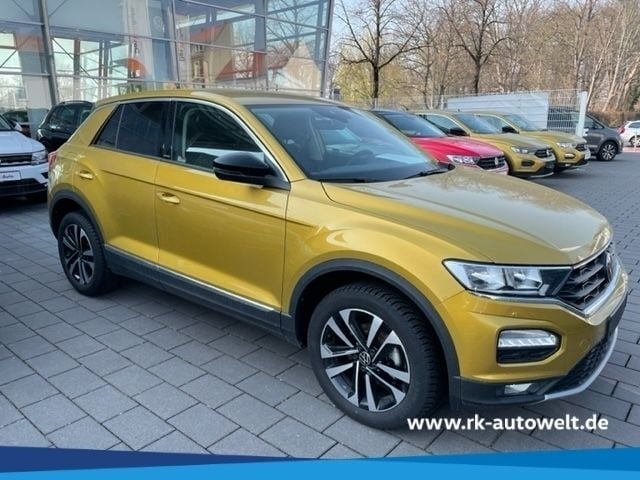 Gelb Gebraucht 2021 VW T-Roc United SUV | 24.998 € (Fairer Preis) - Bild 1/3