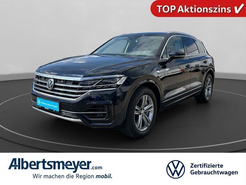 Blau Gebraucht 2019 VW Touareg R-line SUV | 55.999 € (Fairer Preis) - Bild 1/4