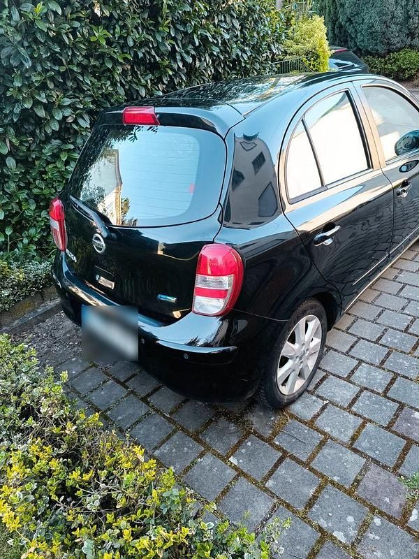 Gebraucht Nissan Micra Acenta 98 PS (72 kW) 2011 Schwarz Kleinwagen