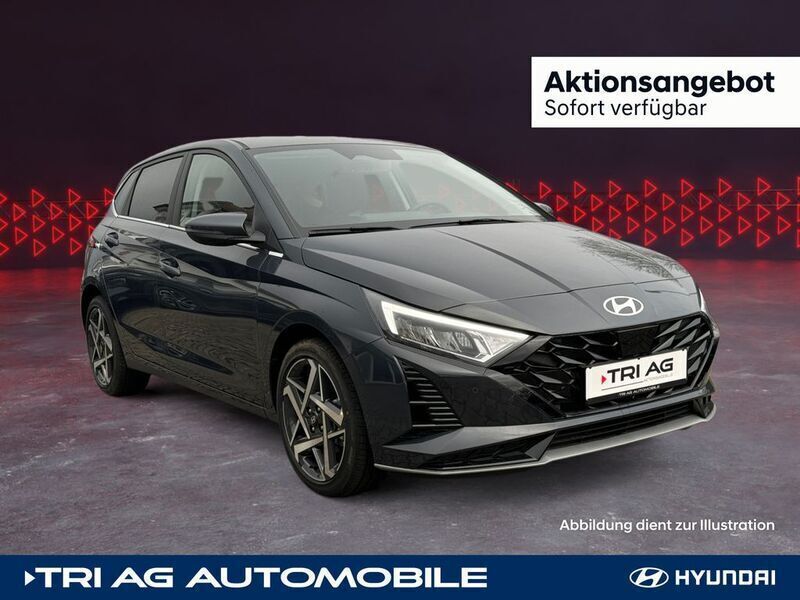 Aurora grey Neu 2024 Hyundai i20 Prime Limousine | 23.945 € (Fairer Preis) - Bild 1/4
