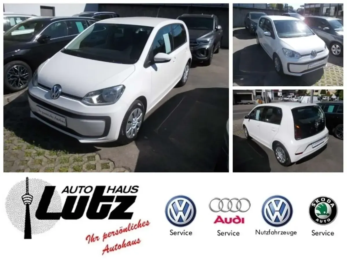 Usata VW up! Move 60 CV (44 kW) 2017 Bianco Utilitaria