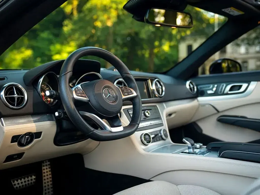 Gebraucht Mercedes SL400 368 PS (270 kW) 2017 Schwarz Cabrio