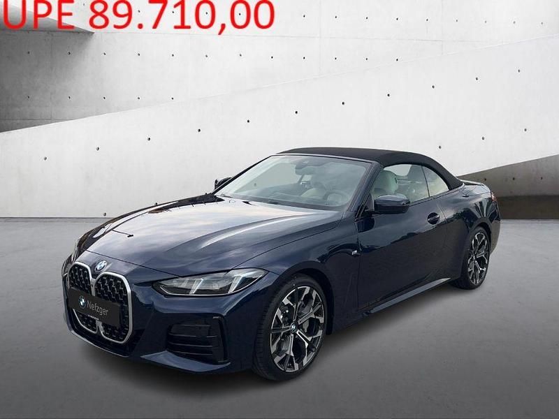 Blau Neu 2025 BMW 430 Cabriolet M Sport Cabrio | 71.956 € (Superpreis) - Bild 1/4