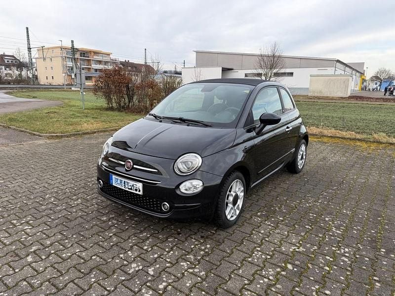 Schwarz Gebraucht 2020 Fiat 500C Cabrio | 9.900 € (Guter Preis) - Bild 1/4