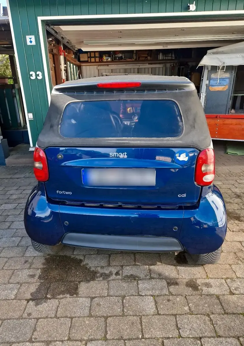 Gebraucht Smart ForTwo Cabrio 41 PS (30 kW) 2004 Blau Cabrio