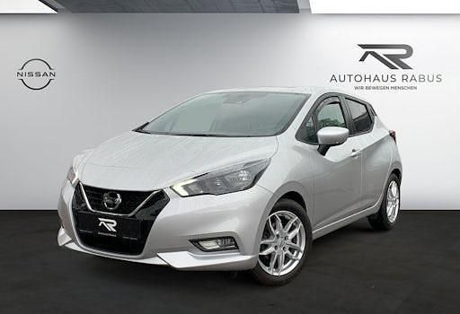 Gebraucht Nissan Micra Acenta 92 PS (67 kW) 2022 Silber Kleinwagen