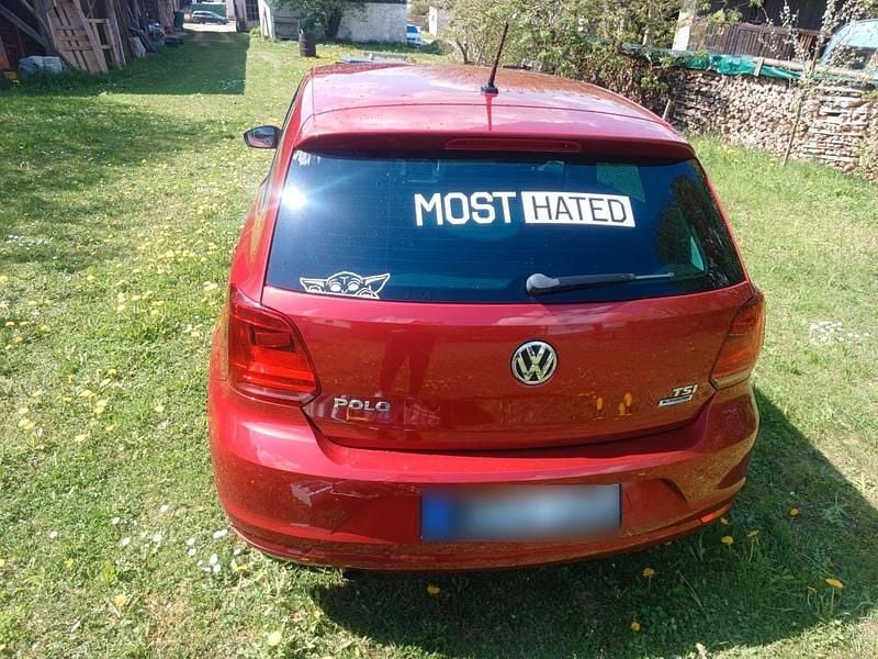 Gebraucht VW Polo Allstar 95 PS (69 kW) 2016 Rot Kleinwagen