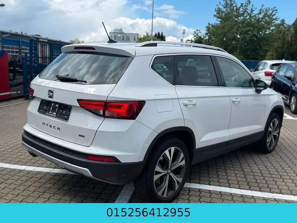 Usado Seat Ateca 4Drive 190 CV (139 kW) 2016 Blanco SUV