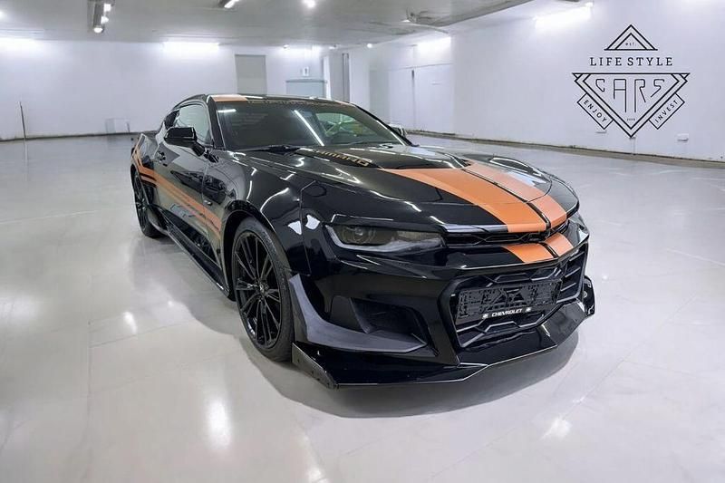 Schwarz Gebraucht 2021 Chevrolet Camaro ZL1 | 29.491 € (Fairer Preis) - Bild 1/4